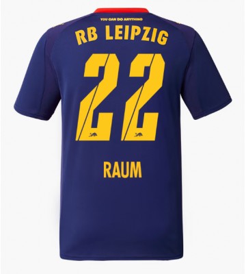RB Leipzig David Raum #22 Udebanetrøje 2025-26 Kortærmet